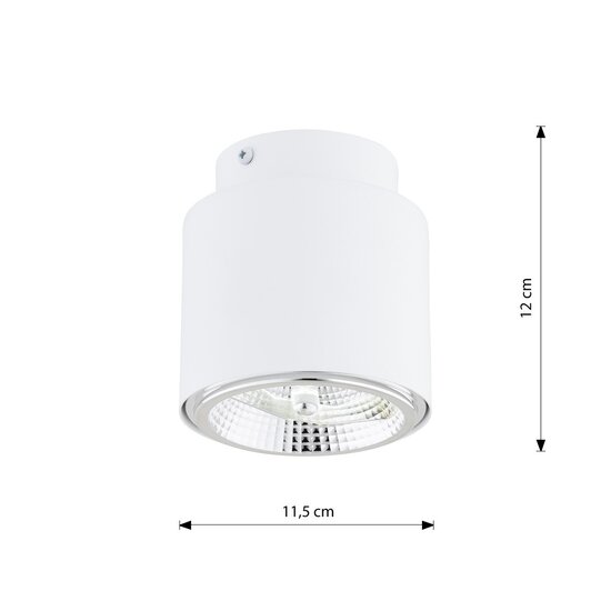 Emibig Emibig NANO 1 WHITE - Minimalistische Deckenlampe für stilvolles Wohnen