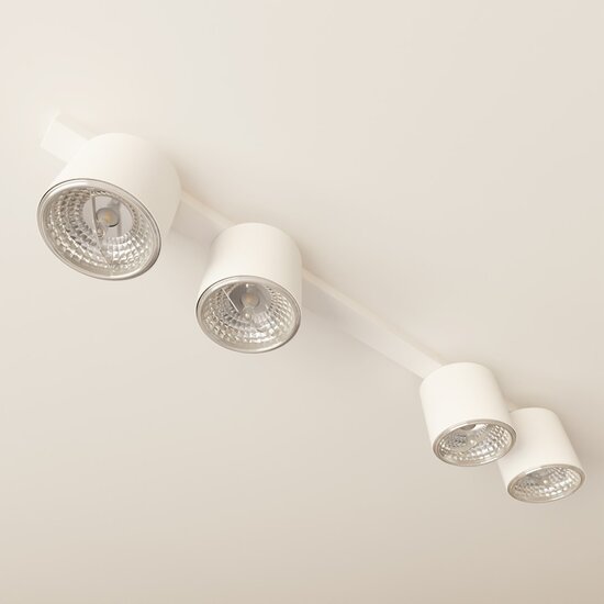 Emibig Emibig NANO 4 WHITE - Minimalistische plafondlamp voor elke ruimte