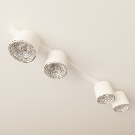 Emibig Emibig NANO 4 WHITE - Plafonnier minimaliste pour tous les espaces