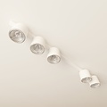 Emibig Emibig NANO 5 WHITE - Lámpara de techo minimalista para cualquier espacio