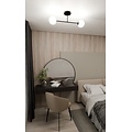 Emibig Emibig ROMA 2 BL OPAL - Lampe de plafond moderne pour tout espace