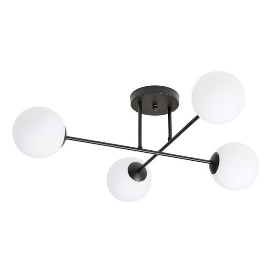 Emibig Emibig ROMA 4 BL OPAL - Modern ceiling lamp for any space