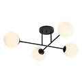 Emibig Emibig ROMA 4 BL OPAL - Lampe de plafond moderne pour tout espace