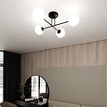 Emibig Emibig ROMA 4 BL OPAL - Modern ceiling lamp for any space