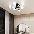 Emibig Emibig ROMA 6 BL OPAL - Modern ceiling lamp for any space