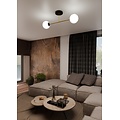 Emibig Emibig MAGNUM 2 BL OPAL - Glamorous Ceiling Lamp for a Luxurious Atmosphere