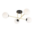 Emibig Emibig MAGNUM 4 BL OPAL - Glamour Hanglamp voor een Luxe Sfeer