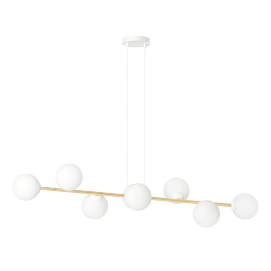 Emibig Emibig GRAVITY 8 WH GOLD - Beleuchten Sie Ihren Raum mit Glamour