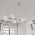 Emibig Emibig GRAVITY 8 WH GOLD - Illuminate your space with glamour
