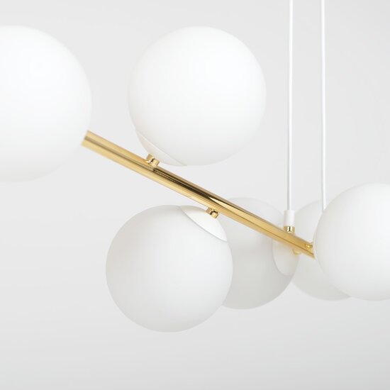 Emibig Emibig GRAVITY 8 WH GOLD - Ilumina tu espacio con glamour