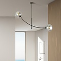 Emibig Emibig HUNTER 2 BLACK/GRAFIT - Moderne plafondlamp voor elke ruimte