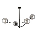 Emibig Emibig HUNTER 4 BLACK/GRAFIT - Moderne plafondlamp voor stijlvol interieur