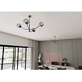 Emibig Emibig HUNTER 4 BLACK/GRAFIT - Modern ceiling lamp for stylish interiors
