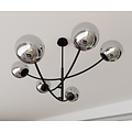 Emibig HUNTER 6 BLACK/GRAFIT - Modern plafondlamp voor sfeervolle verlichting