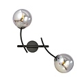 Emibig Emibig HUNTER K2 BLACK/GRAFIT - Lámpara de pared moderna para una iluminación elegante