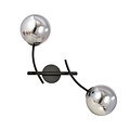 Emibig Emibig HUNTER K2 BLACK/GRAFIT - Lámpara de pared moderna para una iluminación elegante
