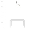 Emibig Emibig HUNTER K2 BLACK/GRAFIT - Applique murale moderne pour un éclairage stylé