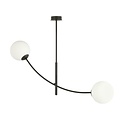 Emibig Emibig HUNTER 2 BLACK/OPAL - Moderne Deckenlampe für stilvolles Ambiente