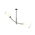 Emibig Emibig HUNTER 2 BLACK/OPAL - Moderne Deckenlampe für stilvolles Ambiente