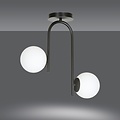 Emibig Emibig KALF 2 BLACK - Elegante Deckenlampe im skandinavischen Stil
