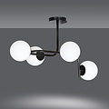 Emibig Emibig KALF 4A BLACK - Stijlvolle Scandinavische plafondlamp