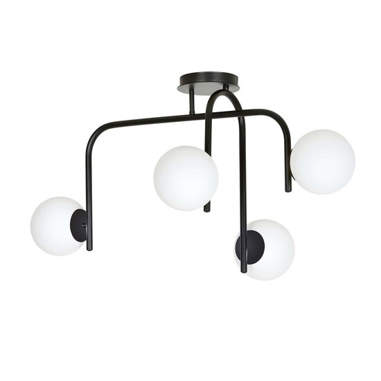 Emibig Emibig KALF 4B BLACK - Scandinavische Hanglamp voor een Stijlvolle Interieur