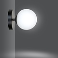 Emibig Emibig KALF K1 BLACK - Scandinavian wall lamp for a modern look