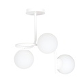 Emibig Emibig KALF 3 WHITE - Scandinavian ceiling lamp for a modern look