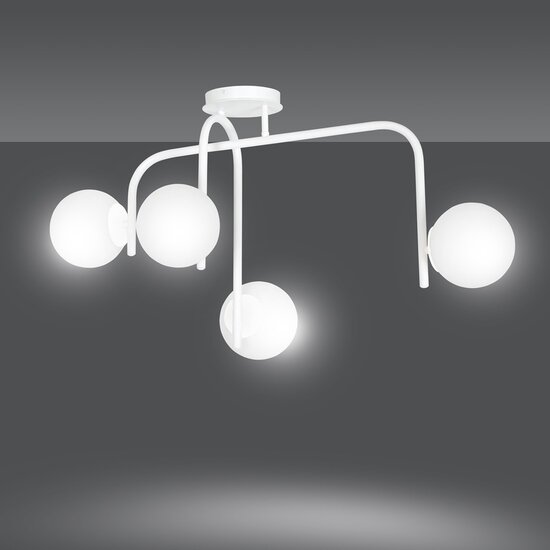 Emibig Emibig KALF 4B WHITE - Élégante Suspension Scandinave