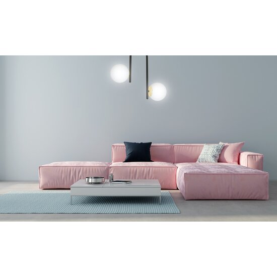 Emibig Emibig RAGNAR 2 BLACK GOLD - Scandinavian Ceiling Lamp for a Stylish Atmosphere