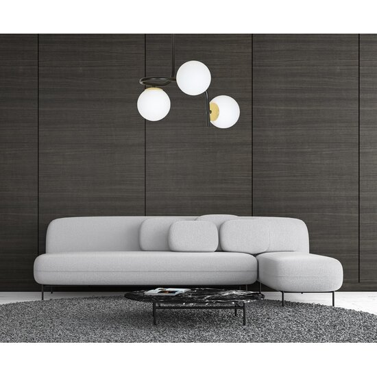 Emibig Emibig RAGNAR 3 BLACK GOLD - Scandinavische Hanglamp voor een Stijlvolle Sfeer