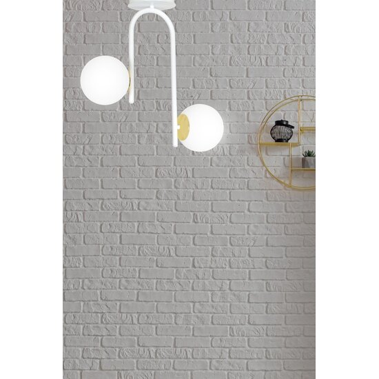 Emibig Emibig RAGNAR 2 WHITE GOLD - Scandinavian Pendant Lamp for an Elegant Atmosphere