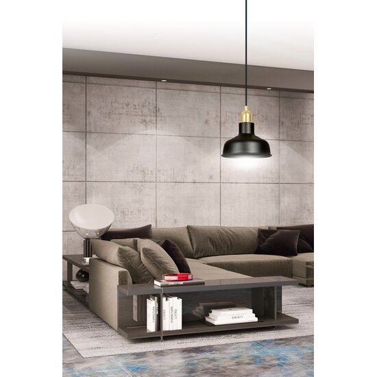 Emibig Emibig IBOR 1 BLACK - Lámpara colgante industrial para un ambiente elegante