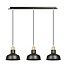 Emibig Emibig IBOR 3 BLACK - Industriële hanglamp voor een moderne uitstraling