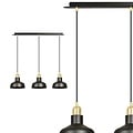 Emibig Emibig IBOR 3 BLACK - Industrial pendant lamp for a modern look