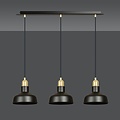 Emibig Emibig IBOR 3 BLACK - Industriële hanglamp voor een moderne uitstraling