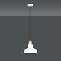 Emibig Emibig IBOR 1 WHITE - Lámpara colgante industrial elegante