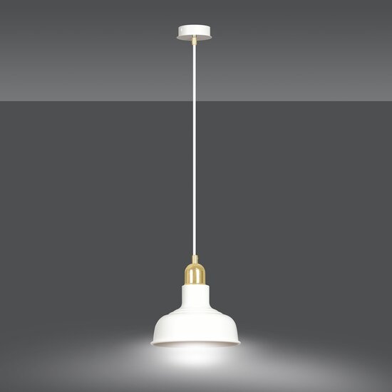 Emibig Emibig IBOR 1 WHITE Pendant Lamp - Industrial style for any space
