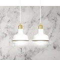 Emibig Emibig IBOR 2 WHITE - Stylish Industrial Pendant Lamp