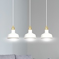 Emibig Emibig IBOR 3 WHITE - Lámpara colgante industrial elegante
