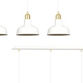 Emibig Emibig IBOR 3 WHITE Hanglamp - Stijlvolle industriële verlichting