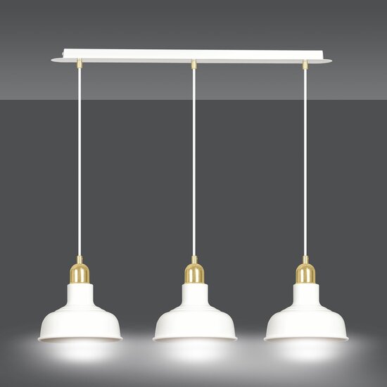 Emibig Emibig IBOR 3 WHITE Pendant Lamp - Stylish Industrial Lighting