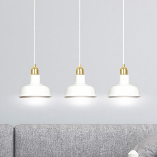 Emibig Emibig IBOR 3 WHITE Pendant Lamp - Stylish Industrial Lighting