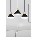 Emibig Emibig ROWEN 3 BLACK - Lampe suspendue scandinave pour un look moderne