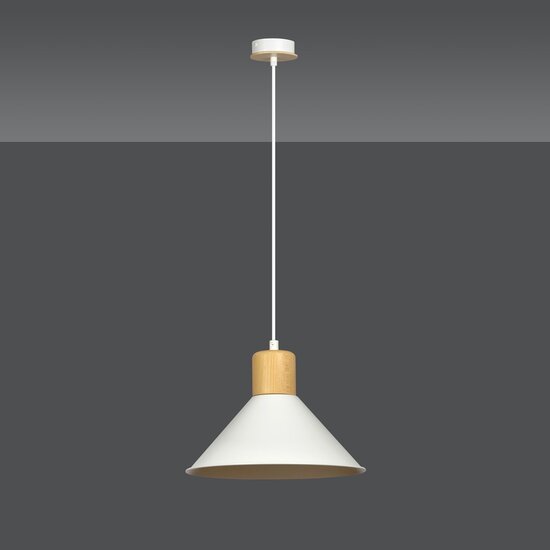 Emibig Emibig ROWEN 1 White Pendant Lamp - Scandinavian Design for Any Space