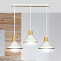 Emibig Emibig ROWEN 3 WHITE - Scandinavian pendant lamp for a modern look
