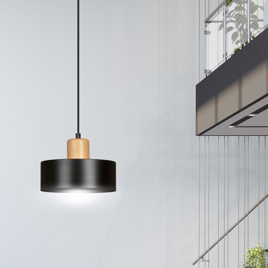 Emibig Emibig TORIN 1 BLACK - Scandinavische Hanglamp voor een Stijlvolle Interieur