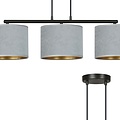 Emibig Emibig HILDE 3 BL GRAY - Minimalistische Pendelleuchte für stilvolle Räume
