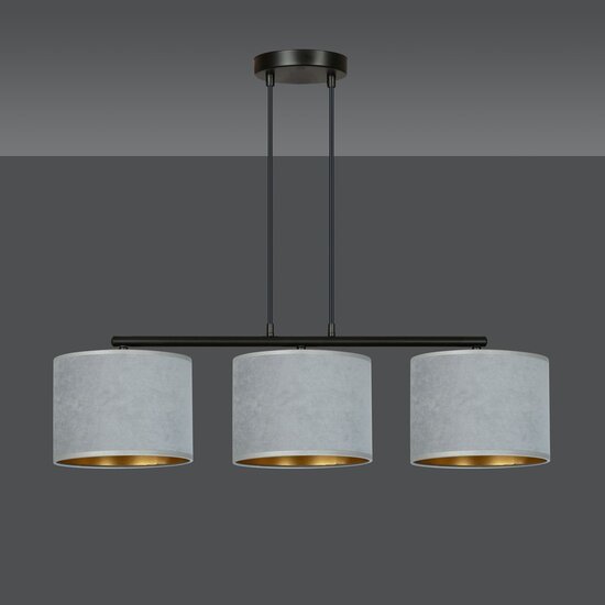 Emibig Emibig HILDE 3 BL GRAY - Minimalistische Hanglamp voor een Stijlvolle Interieur