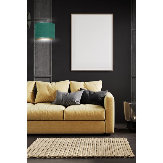 Emibig Emibig HILDE K1 BL GREEN - Applique murale minimaliste avec abat-jour vert